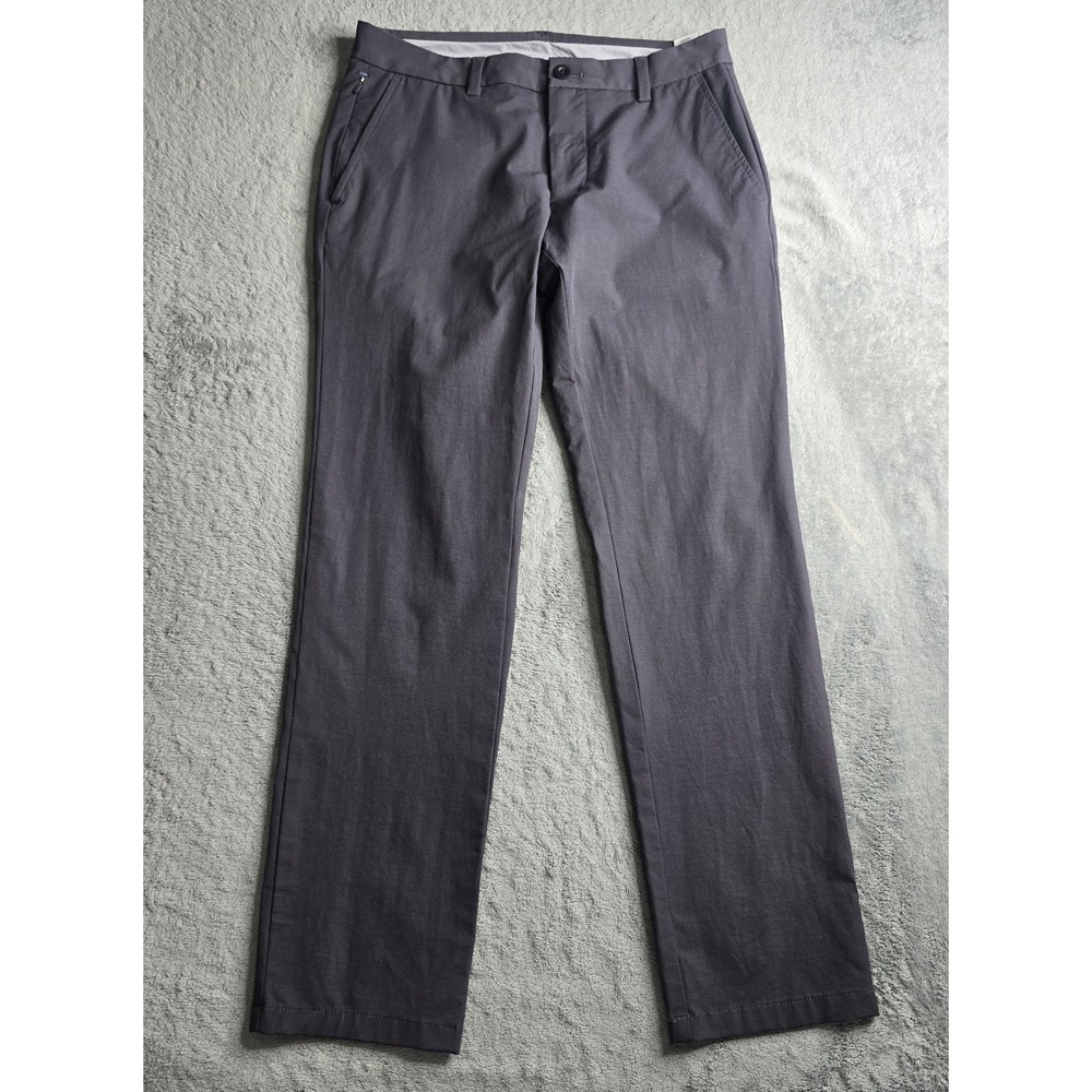 Vineyard Vines OTG Performance Pants Mens 30x30 Gray Blue Casual Stretch